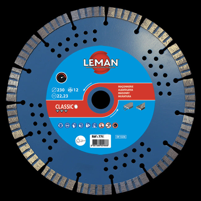 Leman-Diamantscheibe für Mauerwerk