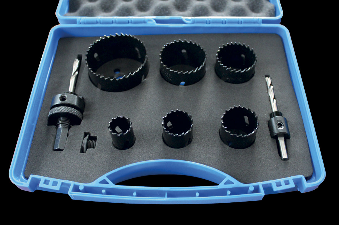 Leman bi-metal stainless steel drill bit set