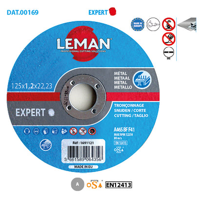 Leman 125 mm aluminium cutting disc