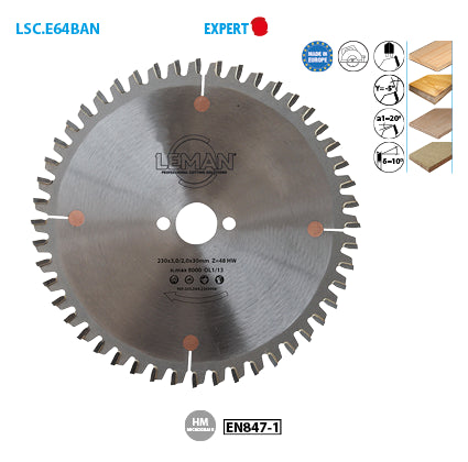 160 mm Leman blade for plunge saw