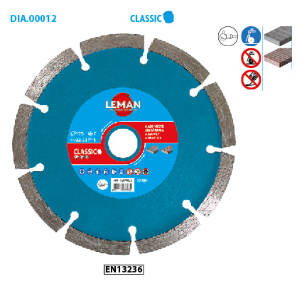 Leman mortar joint removal diamond disc