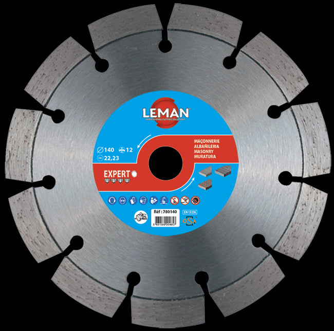 Leman expert range diamond disc for grooving machine