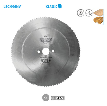 Leman saw blade for laminar