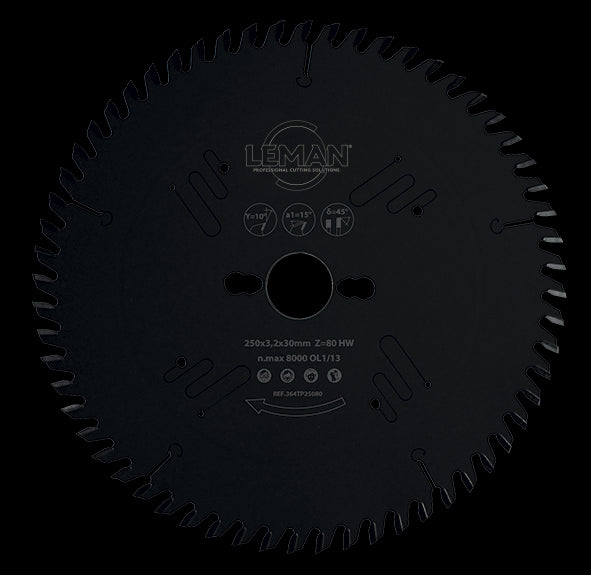 Leman expert range finishing circular saw blade