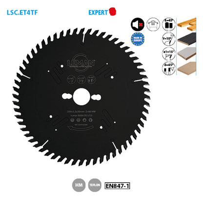 Leman expert range finishing circular saw blade