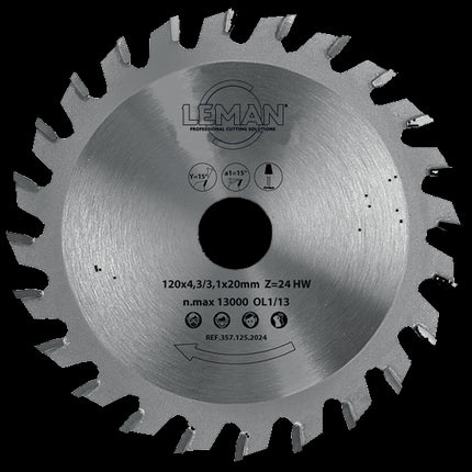 Leman 110 mm conical incisor