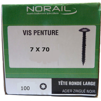 Vis penture  7 x 70 Norail