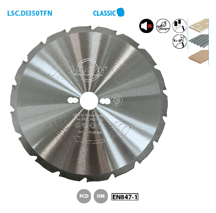 Runde Diamanttrennscheibe aus mehreren Materialien von Leman