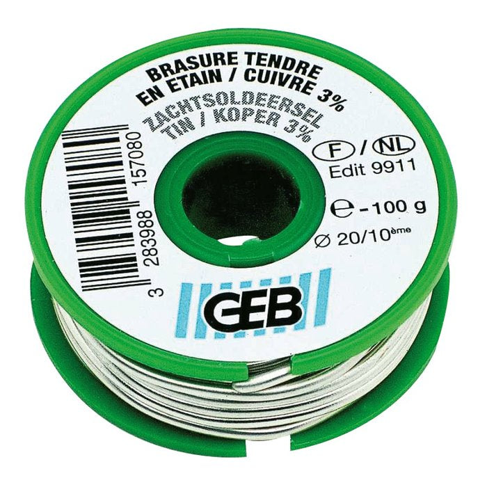 Tin solder coil