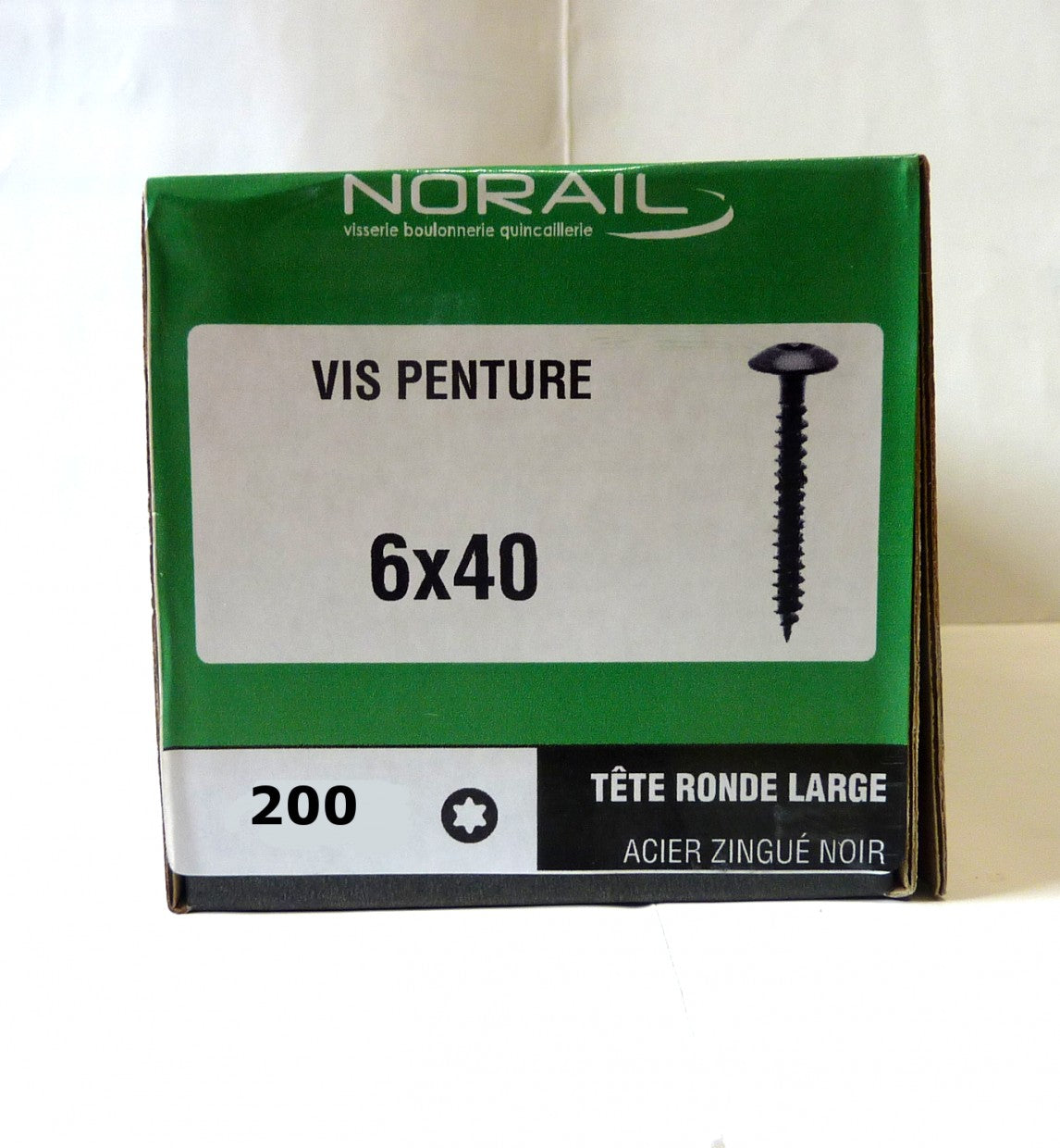 Vis penture  6 x 40 Norail