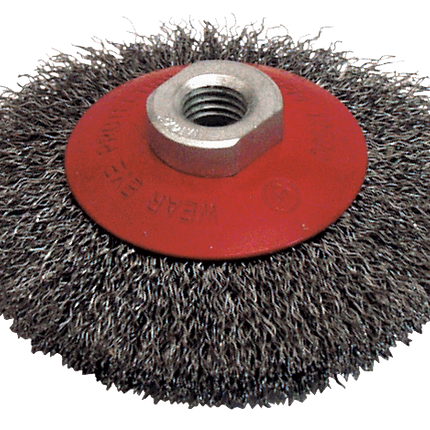 BROSSE METALLIQUE CUVETTE FIL ONDULE