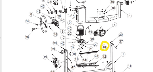 IMER S250 and S190 electric concrete mixer belt