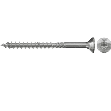 Vis Fischer inox A2 5x80