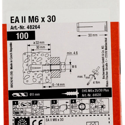 CHEVILLE FISCHER EA2M6