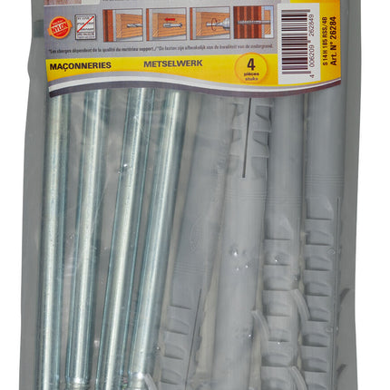CHEVILLES rallongée Fischer 14/185