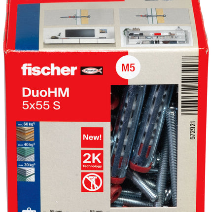 CHEVILLES FISCHER DuoHM 5*55 PZ