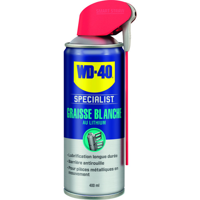 WD40 graisse blanche au lithium 400 ml