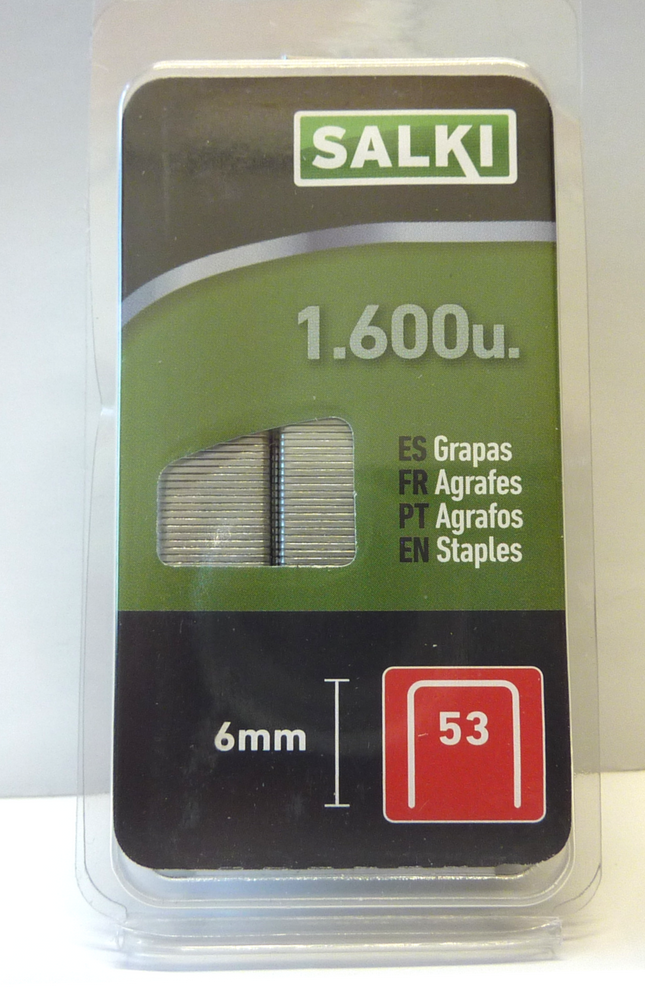 Agrafes 6 mm SALKI 53