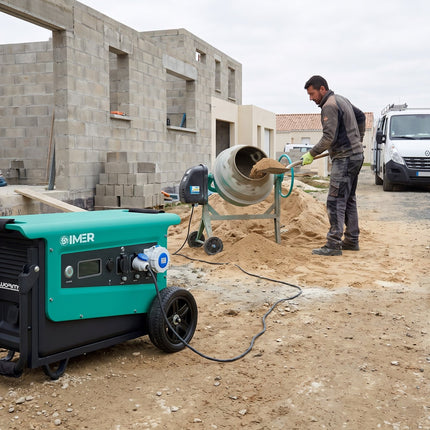 Batterie de chantier IMER 5000 W, station d'énergie 5040 Wh