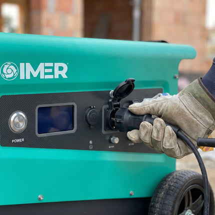 Batterie de chantier IMER 5000 W, station d'énergie 5040 Wh
