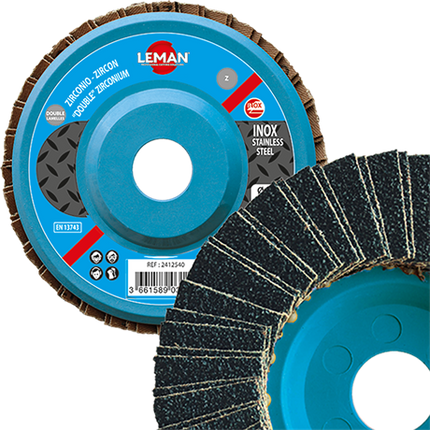 Set mit 10 Lamellenscheiben aus Leman-Zirkonium