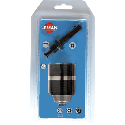 ADAPTATEUR SDS PLUS + MANDRIN AUTO - 913.002