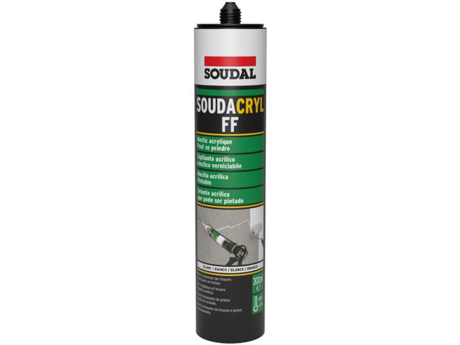 Mastic acrylique Soudal Soudacryl FF
